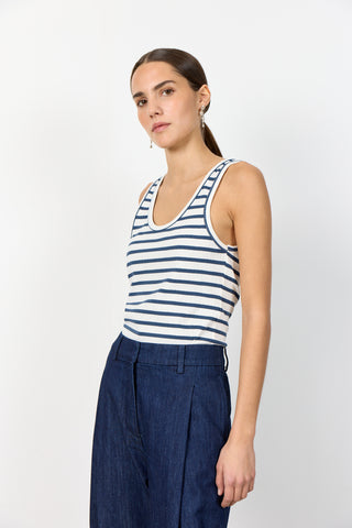 LR-NEDDIE 5 Top Dark blue