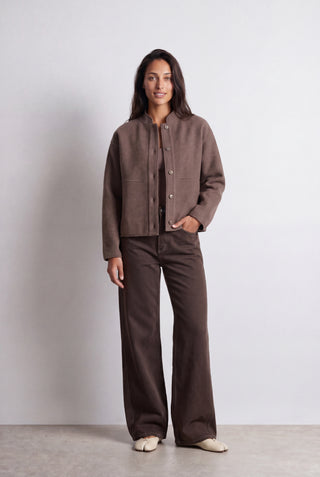 LR-SANNIE 1 Jacket Brown