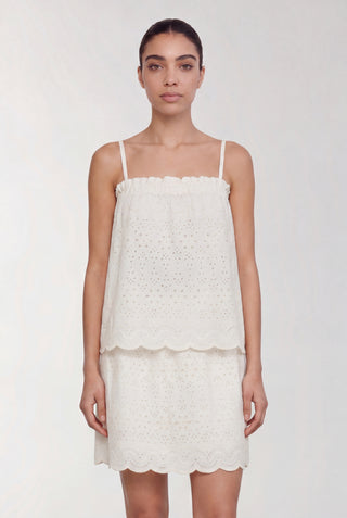 LR-ROSALINA 1 Top Off white