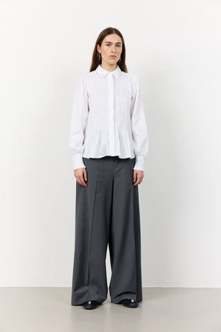 LR-ISLA SOLID 117 Blouse White