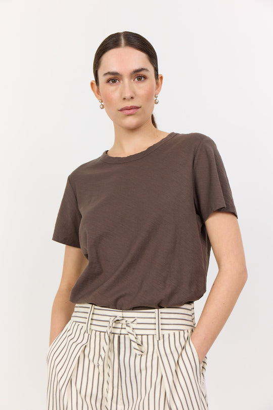 LR-ANY 1 T-shirt Dark brown