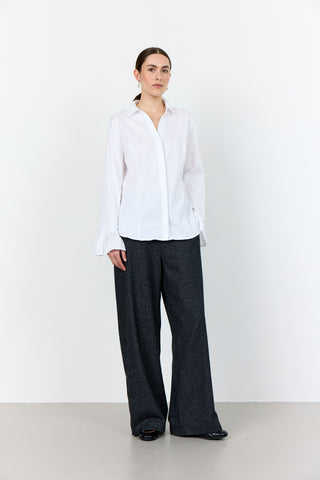 LR-ISLA SOLID 130 Shirt White