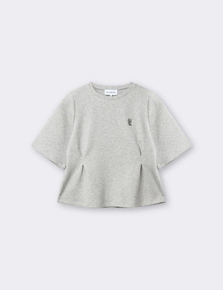 BL-ALONA ART 3 T-shirt Light grey