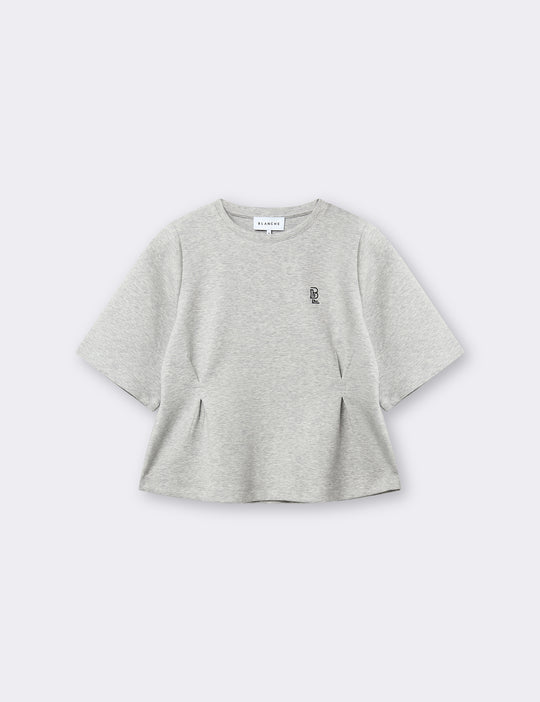 BL-ALONA ART 3 T-shirt Light grey