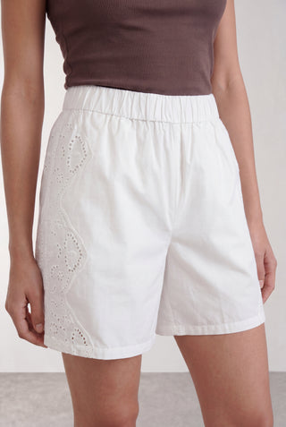 LR-ROSE 3 Shorts Off white