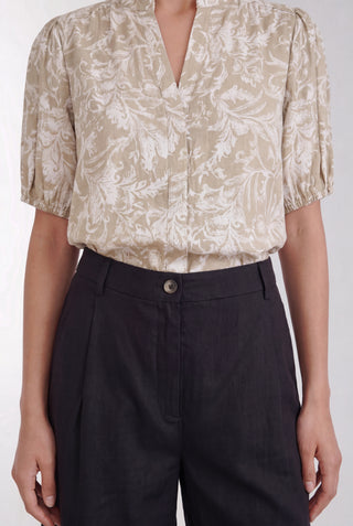 LR-RUNI 1 Shirt Dusty green