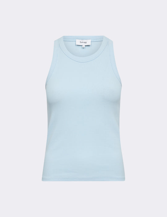 LR-NUMBIA 1 Top Light blue