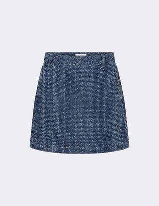 LR-KATE 3 Skirt Dark blue