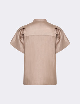 LR-OLGINE 1 Blouse Light brown