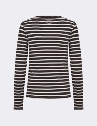 LR-NEDDIE 2 T-shirt Dark brown