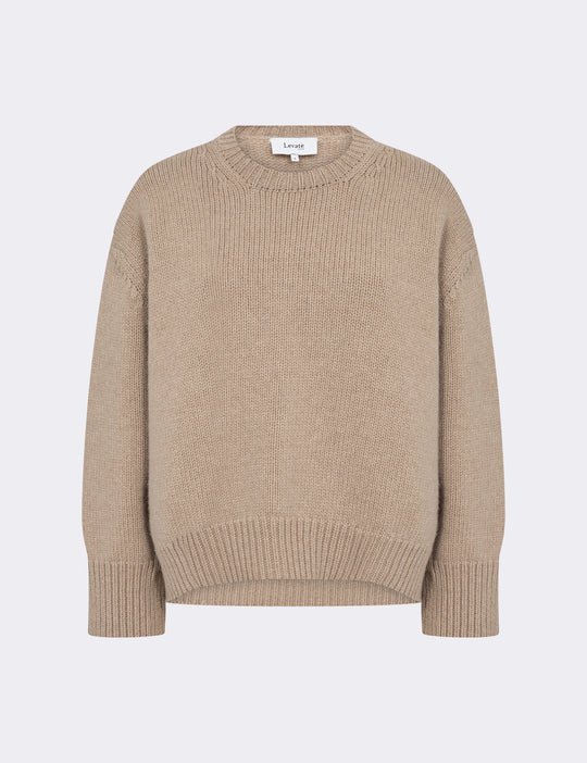 LR-PERLE 1 Pullover Sand