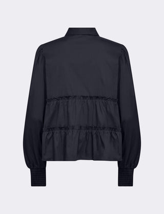 LR-ISLA SOLID 95 Shirt Dark blue