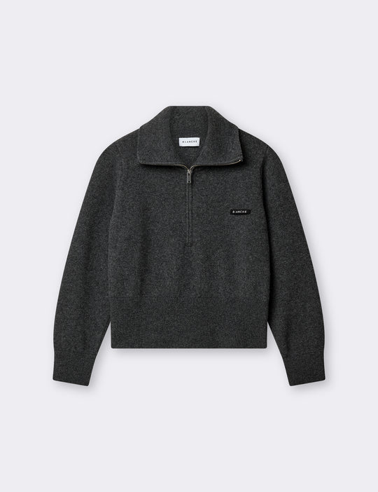 BL-ALVINA ART 3 Knit Dark grey