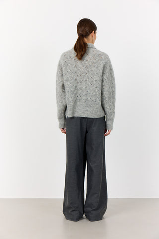 LR-NIVA 1 Pullover Light grey