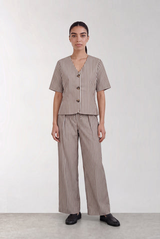 LR-RUCILLE 2 Blouse Brown