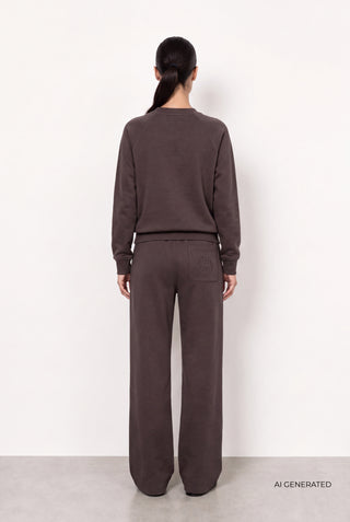 LR-NUKA 11 Sweatshirt Dark brown