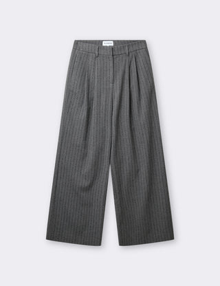BL-AGNITA 2 Pants Dark grey