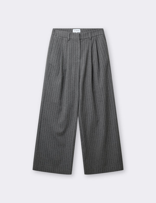 BL-AGNITA 2 Pants Dark grey
