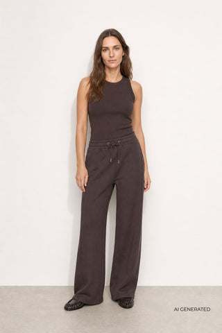 LR-NUKA 15 Pants Dark brown
