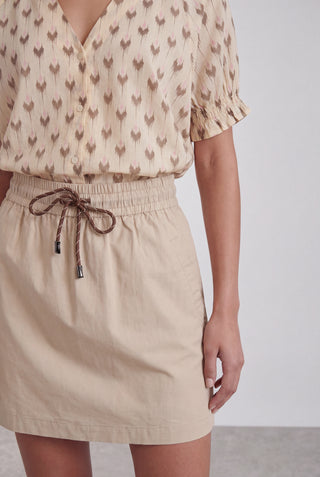 LR-RINNI 2 Blouse Light sand