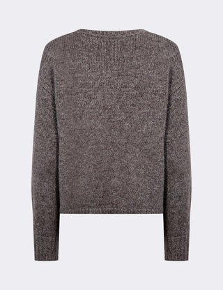 LR-TOGA 1 Pullover Dark brown