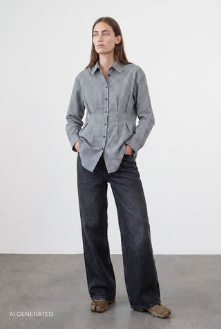 BL-ALDINA YD 2 Shirt Navy
