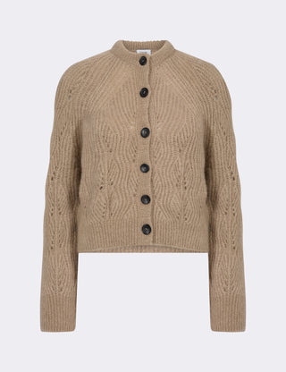 LR-NOREEN 15 Cardigan Sand