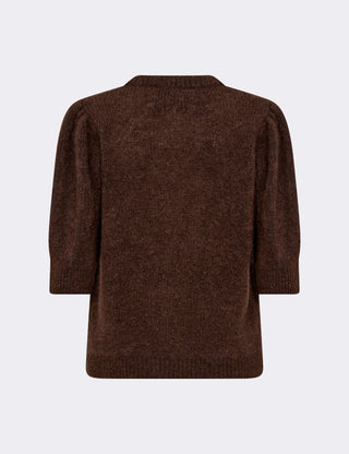 LR-NOREEN 2 Blouse Dark brown