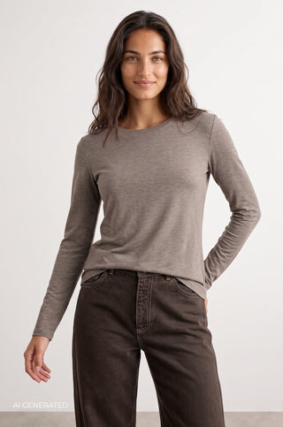 LR-JOSEPHINE 1 T-shirt Brown