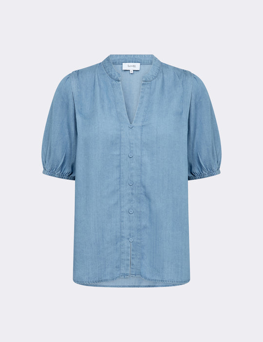 LR-RORA 1 Blouse Light blue