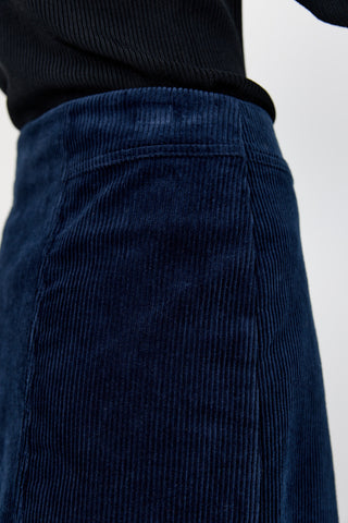 LR-ORLANDO 2 Skirt Dark blue