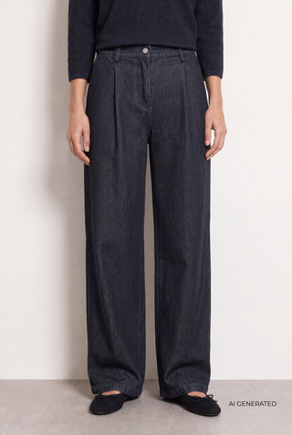 LR-TITUS 1 Pants Light denim