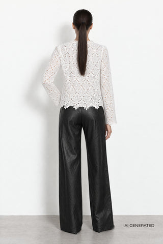 LR-ULLA 1 Blouse Off white