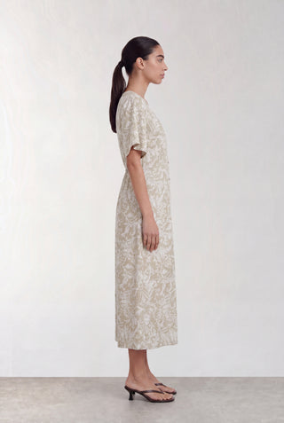 LR-RUNI 2 Dress Dusty green