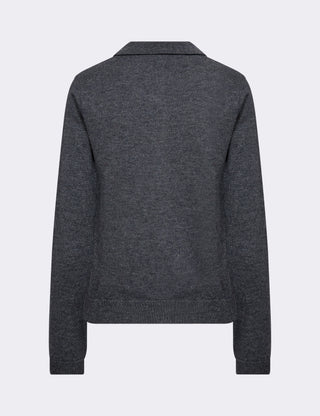 LR-ISMAILA 6 Cardigan Dark grey