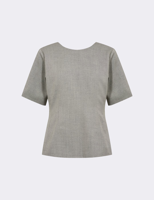 LR-NELLY 2 Top Light grey