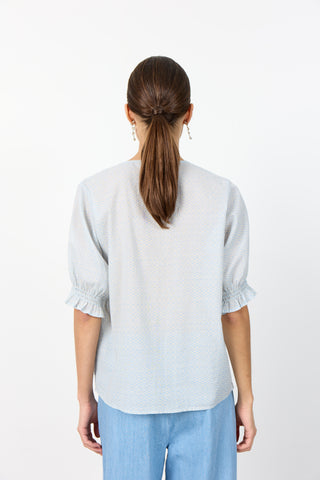 LR-PALMA 2 Top Light blue