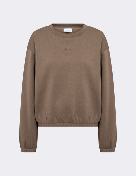 LR-NUKA 13 Sweatshirt Dark brown
