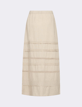 LR-NAJA 64 Skirt Light sand