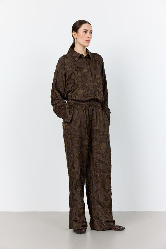 LR-NIKO 1 Pants Dark brown