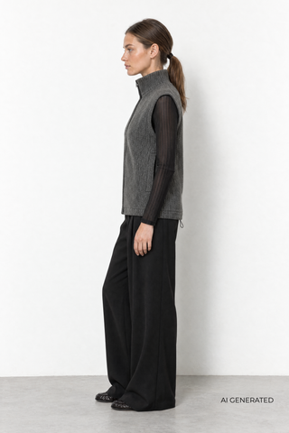 LR-ULEA 2 Waistcoat Dark grey