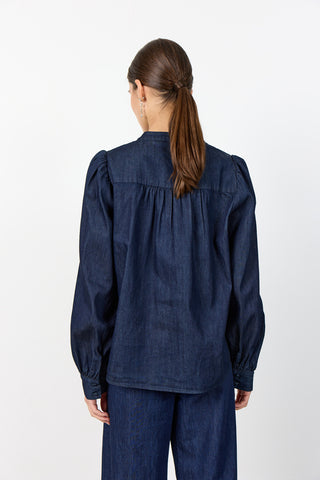 LR-PIETTA 2 Shirt Dark blue