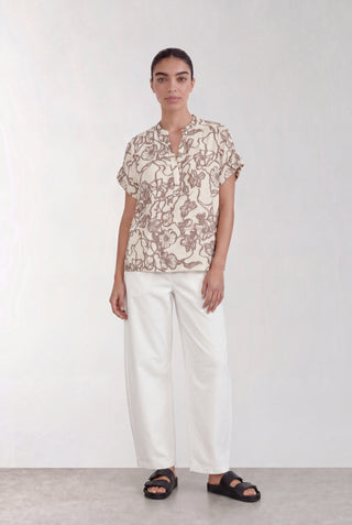 LR-RYA 1 Blouse Light sand