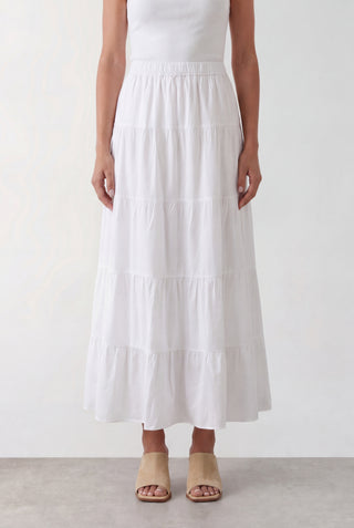 LR-ROSY 1 Skirt White