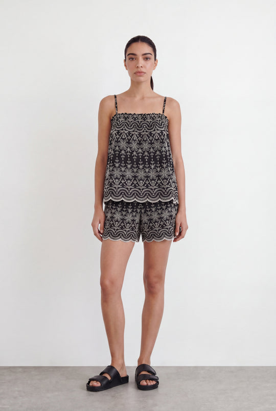 LR-ROSALINA 2 Shorts Black