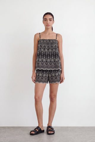LR-ROSALINA 1 Top Black