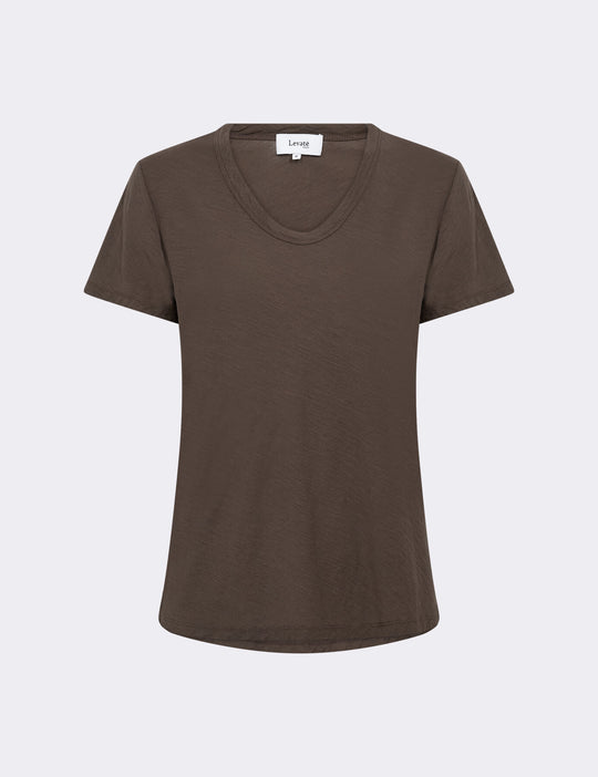 LR-ANY 2 T-shirt Dark brown