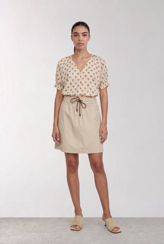 LR-RINNI 2 Blouse Light sand