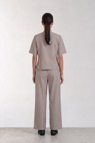 LR-RUCILLE 2 Blouse Brown