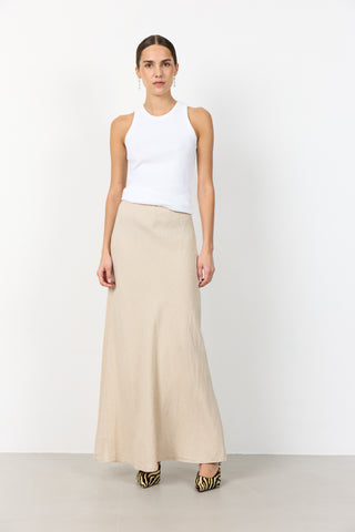 LR-NAJA 43 Skirt Light sand